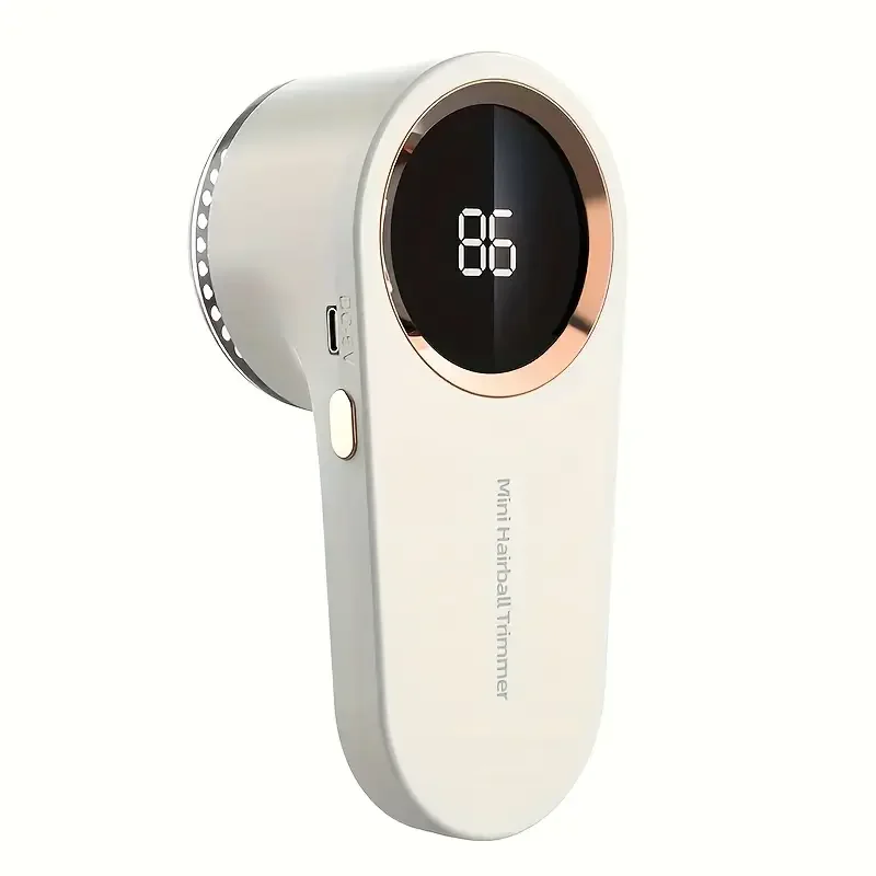 Przenośna kulka usuwająca kłaczki USB LCD 3-stopniowa 🔋