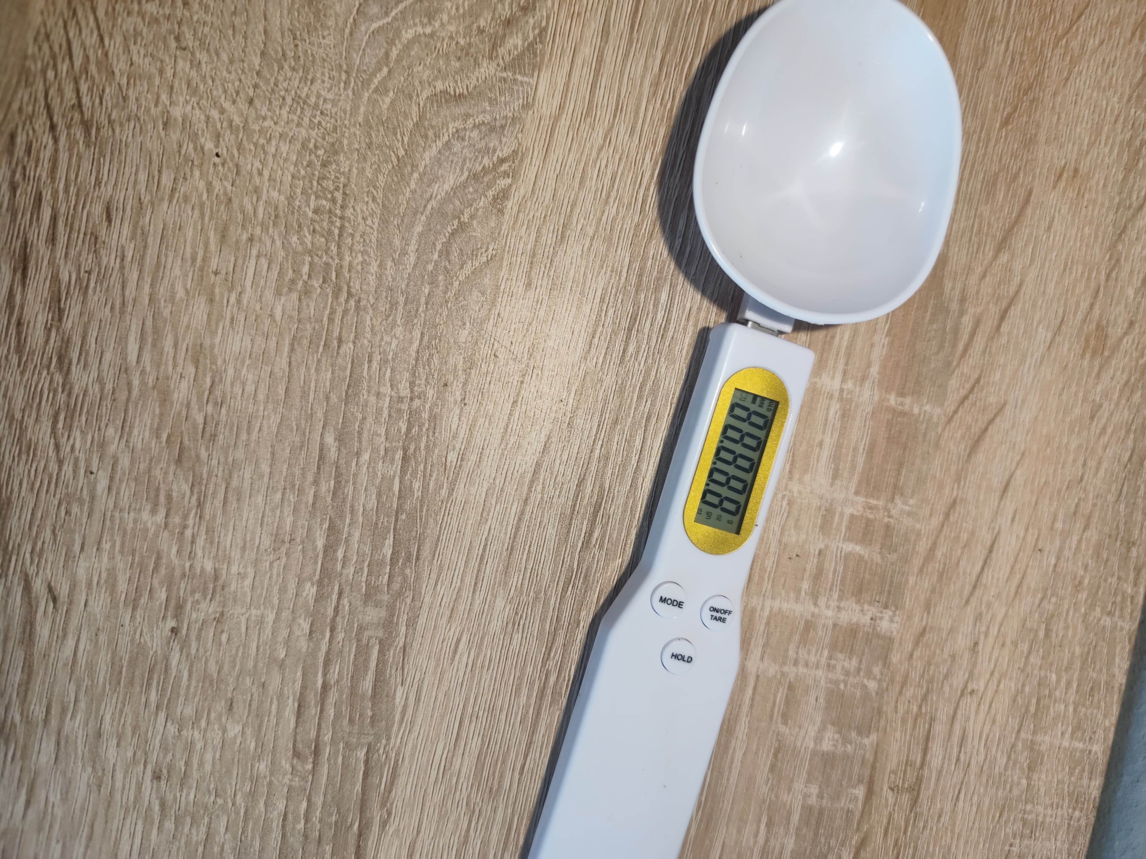 Precyzyjna cyfrowa łyżka wagowa LCD 500g 0,1g ☕