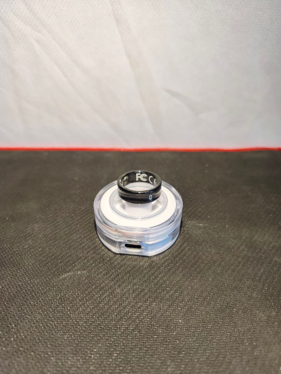 Elegancki smart-pierścionek SR08 2026 LED puls-saturacja 5ATM 💍