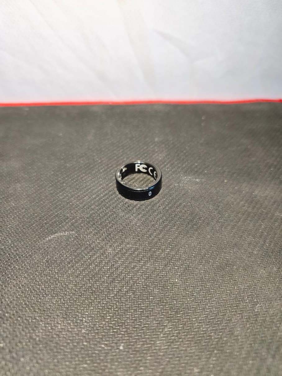 Elegancki smart-pierścionek SR08 2026 LED puls-saturacja 5ATM 💍